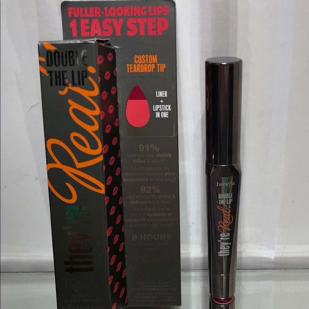 Benefit Double The Lip They’re Real Lipstick💄